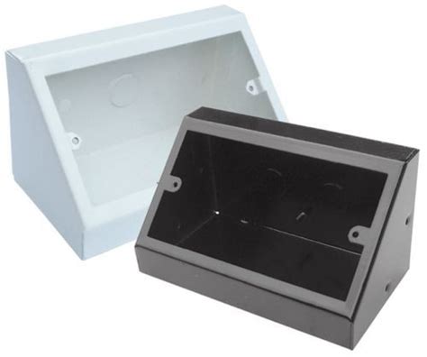 bench mounted electrical pedestal socket boxes|surface mount wall box.